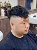 スペインカール、スキンフェード