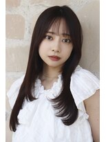 ラモードイワイインターナショナル(La Mode IWAI international)&nbsp;小顔見えする前髪顔まわりロング