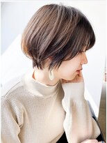 リタ 枚方(Rita)&nbsp;夏カラー◎ブリーチなしカラーナチュラルショート暗め小顔美人