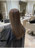 艶髪ストレート　髪質改善カラー　髪質改善トリートメント