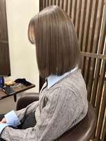 ルルズ(LULUS)&nbsp;京都駅ハイライトヘーゼルベージュグレージュイルミナカラー