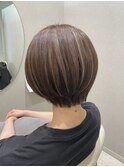 【Lowe'】ショートボブ×ハイライト