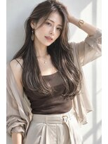 アッシュ 学芸大学店(Ash) ロング/大人女性/グレージュ/髪質改善カラー/白髪ぼかし