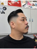 メリケンバーバーショップ フクオカ(MERICAN BARBERSHOP FUK)&nbsp;シャードパーマスパイキーショートアクティブショート