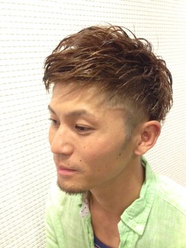 リコヘアー(RICO HAIR) 絶妙刈り上げ爽やか夏スタイル。