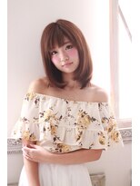バグズ ヘアデザイン 桔梗が丘店(Baguz HAIR DESIGN)&nbsp;ラフな抜け感可愛い小顔ミディ☆