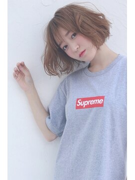 ラフィス ヘアー アーク 高槻店(La fith hair arc) 【Lafith】トレンド☆クリアベージュボブ