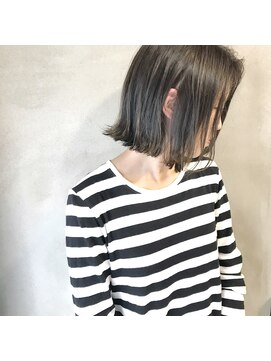 ミント(mint) 透明感!暗髪グレー◎