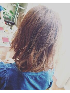 ヘアカフェ コトノハ(hair cafe Kotonoha) 【コトノハ】大人かわいい ハイライトナチュラルグラデーション