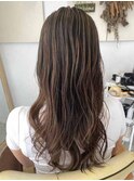 ナチュラルハイライト×ロング♪