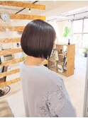 #30代#40代ツヤ感ボブ
