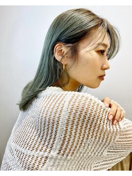 ステア メゾン(stir maison) ペールミントダブルブリーチカラー