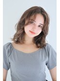 《ミディアムウェーブ×ハニーアッシュベージュ♪》