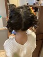 フェリア 清水店(felia) 最近七五三でした！娘の髪をセットしました。