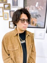 ヘアメイクスタジオ ジュエル(hair make studio JEWEL)&nbsp;波打ちアップバング