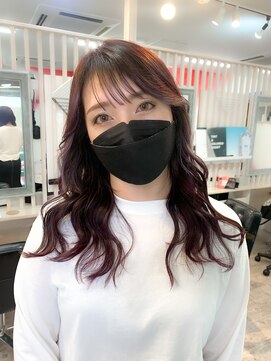 フリーダムメルシー(freedom Merci) ■軽めロングスタイル　ラベンダーカラー