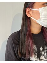 シアン(CYAN)&nbsp;【インナーカラーピンク/くすみピンク】中野れお