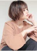 大人かわいい小顔ゆるふわウェーブヘア
