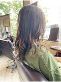 オリーブマットアッシュ【髪質改善/デザインカラー】