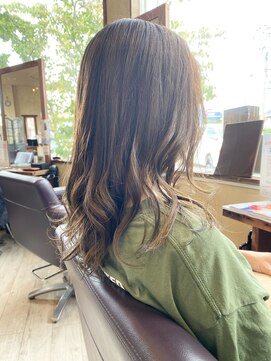 バルス(BLS) オリーブマットアッシュ【髪質改善/デザインカラー】