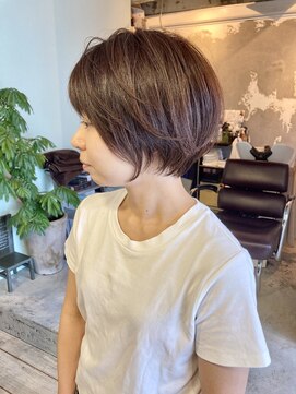 エイチヘア(h hair) 【hhair 四条大宮】ショートボブ