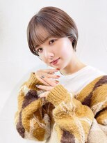 アイティーバイアルバム 藤沢店(IT by ALBUM)&nbsp;ショートボブ_チェリーブラウンフェミニンロング_29004