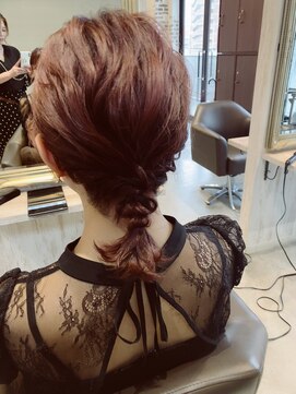 アイボリードット(ivory.) 編みおろしアレンジ