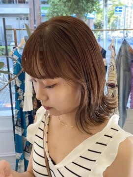 パークレーン アイス イヴェン(park lane ICI yeven) 暖色ブラウンで女の子らしく　透明感を出して柔らかく