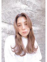 シエラ 心斎橋(CIERA.)&nbsp;CIERA.韓国風顔周りレイヤー×シナモンベージュ