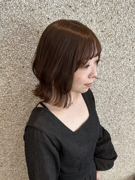 ベルフェミンミエル 【anri】チラ見せインナーホワイト☆ナチュラルベージュカラー