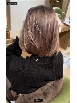 アクトワン(Act.1) シャドールーツ×ピンクベージュ