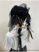 体育祭ヘア/盛り髪/イベントヘア/平塚