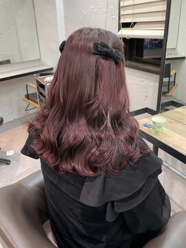 ベレーザ 渋谷(BELEZA) 7669髪質改善トリートメントブリーチなしカラー韓国ワンホンヘア