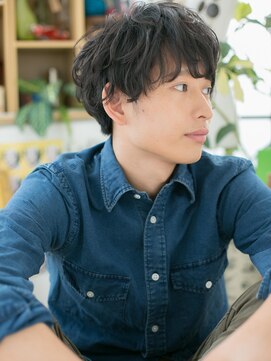 カバーヘア ブリス 大宮西口(COVER HAIR bliss) くせ毛風ランダムパーマ◎黒髪韓国マッシュm3大宮20代30代40代