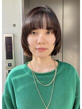 ハイジア(hygea) [hygea]ダークグレージュとマッシュボブ[薬院/警固]
