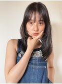 小顔効果♪ シャドウレイヤー ワンカール レイヤーカット
