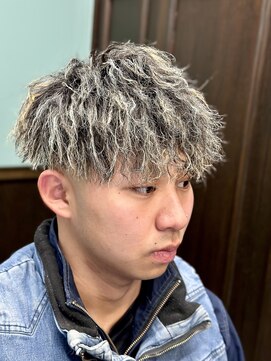 ヒロギンザ 仙台本店(HIRO GINZA) 仙台　メッシュ　ハイライト　縦落ちツイスパ