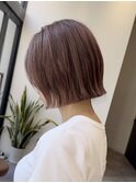 切りっぱなしボブ