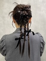 カチモリヘア　ヘアセット　韓国　ヘアアレンジ