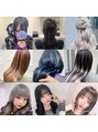 ルフ 錦糸町(L'oeuf) エクステやキラキラティンセル☆ぱっつんアイドル前髪が得意♪