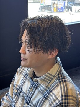 アジトフォーメン(Ajito for men) センターパートツイストスパイラル