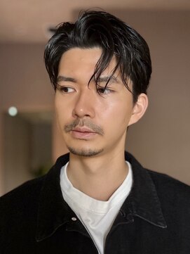 ガーデンヨコハマエスト(GARDEN YOKOHAMA est) ニュアンスパーマ　前下がりショート