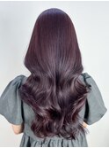 ロング顔周りレイヤーおくれ毛くびれヘア_ba556351