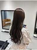 ブリーチなしベージュカラー