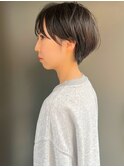 【morio】柔らかい黒髪ショートヘア♪