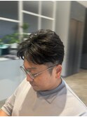 フェザーショート波巻きパーマスパイキーショートマッシュウルフ