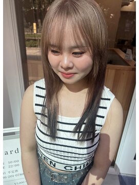 モナルダ(Monarda) ベージュ+エンドカラー