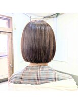 ナチュラル 南越谷店(Natural)&nbsp;まとまりやすいボブ/ピンクブラウン