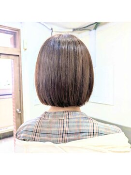 ナチュラル 南越谷店(Natural) まとまりやすいボブ/ピンクブラウン