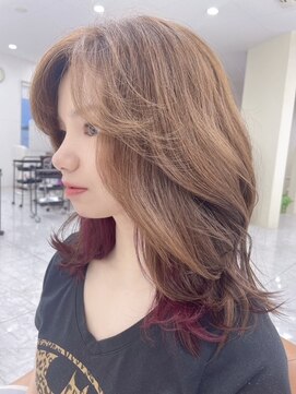 ヘア ポジション HAIR Position 能代北店 インナーカラー